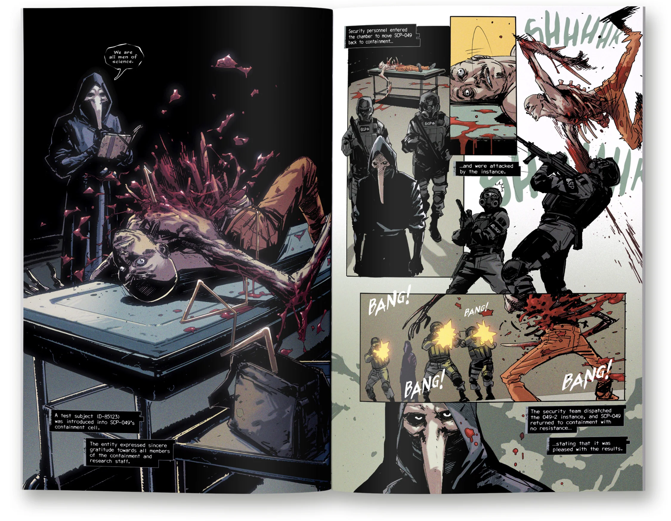 SCP Comics Box Set + Acrylic Standee Set - Image 4